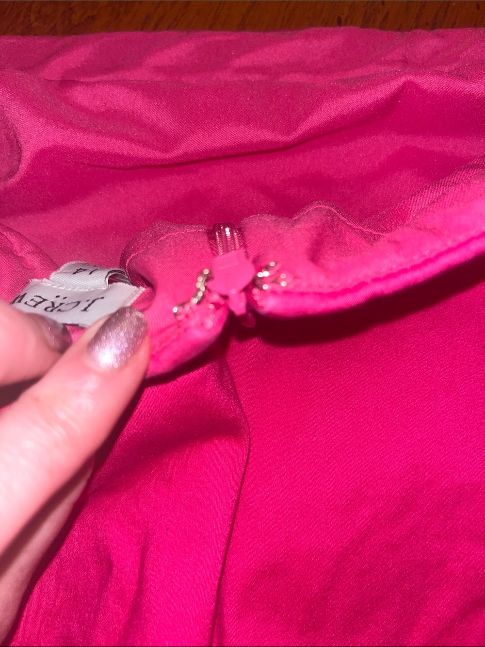 J. Crew Classic Scallop Hem Pink Women's Skirt size 14 - Picture 4 of 4